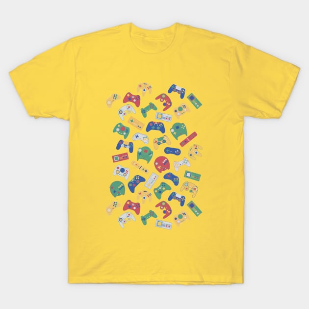 The world os controls color T-Shirt by Agaf